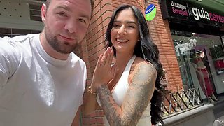 Beautiful Latina MILF Hotwife Takes a Trip to The Sex Shop