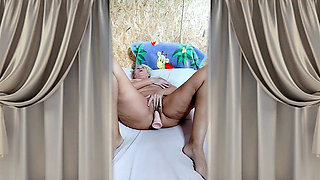 Hot Housewife Lukerya in the Kitchen with Fans Online