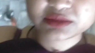 Horny Stepmom Fucked Hard by Stepson in the Kitchen Taboo Creampie