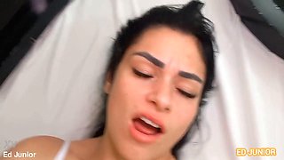 Teen Takes Big Cock Pounding and Cumshot