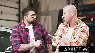 Fetish action with plastic bird from Adult Time