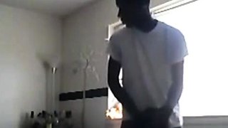 Black Amateur Big Cock Fucks Straight Friend