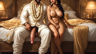 Horny Indian Bhabhi Hardcore Fuck with Husband's Friend - Rough Anal & Doggy Style