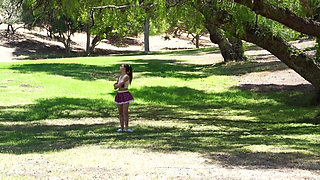 Natural Beauty Aften Opal Came to School to Get Fucked