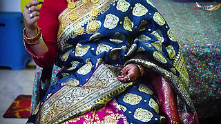 Desi Oldest StepMom Hardcore Fuck with Her StepSon When They Were Alone at Home. Hindi Audio