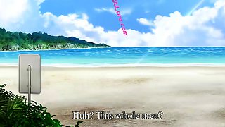 Honey Blonde 02 - Rough Beach Sex With Huge-Breasted Babe