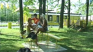 This Picked up Slut From Germany Got Fucked in the Foursome