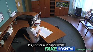 FakeHospital Lady sucks cock to save on medical bills by FAKE Hospital: Porn