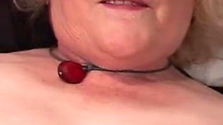 Naughty Grandma Loves Sex and Gets Crazy During Solo Masturbation