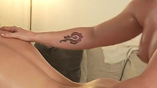 Fit Big Ass Blonde Massage and Strap