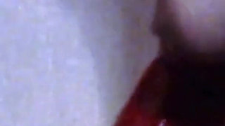 Latex MILF Serves The Neighbor Boy With Her Mouth