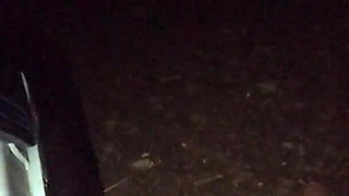 Got My Tits Out to Try and Cool Down Whilst Walking at Night