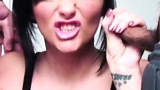 Lexy Ward Is a Cum Party Slut as She Enjoys a Raw Amateur Gangbang