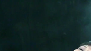 Cougar Gilf masturbates strips and masturbates for step-son