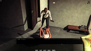 Muslim Maid Girl Sucks Older Boss Cock