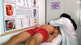 Nurse Gets Excited By Patients Erection