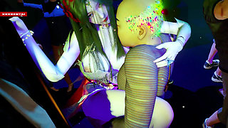 Lustful Motion Model: Curves on Fire - 3D Animation Hentai