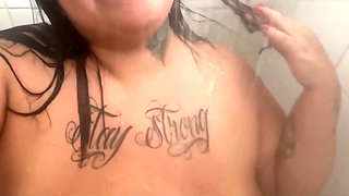 He Went to Take a Shower and Wanted to Test the Shower Head in His Ass - Mary Jhuana