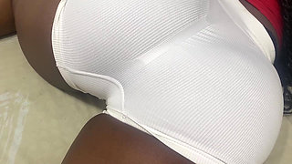 Stepmom Shows Me Her Cameltoe for Me to Penetrate