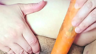 It doesn't have to be Easter to Enjoy a Carrot pt 2. The insertion