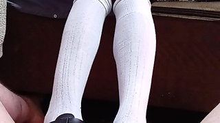 Black 18 Year Old College Girl Shoe Job for Better Grades by Teacher