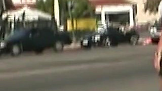 her first bangvan DP orgy