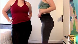 Yoga, ass-sniffing, pov-femdom