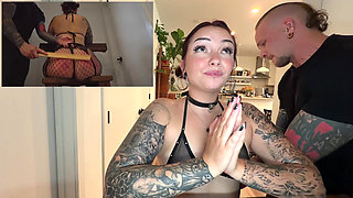 Huge Ass Kinky Slut Gets Spanked Facefucked & Breeding Creampie!