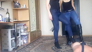 FFM Session. Ponyriding with 2 Mistresses Part 2