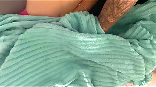 I caught her giving herself pleasure: My friend woke me up and I ended up fingering her under the blanket