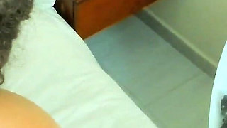 Cute Blonde Latina Is Fucked by a Young Man Who Comes to Her Room
