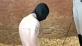 Sadistic Stables Sack Smashing Extreme Ballbusting and Cropping Punishment