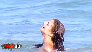 Alys Rebel: Photos with the Young French Alys Rebel Who Puts on a Show in the Waves