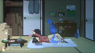 Hentai Game - Wife with Huge Tits Takes Rough Sex in the House