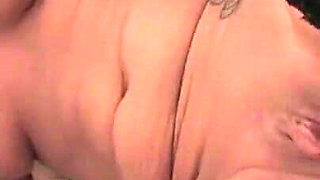 Brunette chick exploring various positions