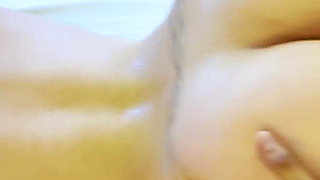 Big Assed Blonde Ely Sky Returns for a Creampie