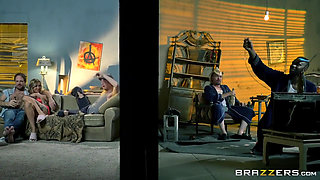 Brazzers - Tattooed Kleio Valentien & Danny Film a Loud All Day Sex Tape in a Shady Neighborhood