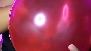 Squish and Finger Fuck Underinflated Balloons - Bunny Looner