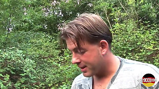 Brunette Gets Warm Semen All Over Her Glasses