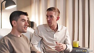 An awesome doggy style penetration with a skinny brunette Brook Logan