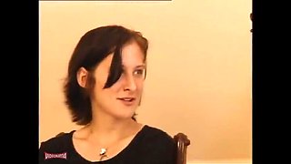 Skinny German MILF with Small Tits Gives Blowjob in Classic Homemade Video