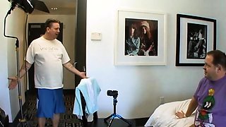 Jade Rose's Juicy Pussy Stretched by Two Fat Dicks in a