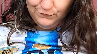 Argentinean Slut Giving the Sloppiest Tittyjob While Talking Pure Filth About Your Wife