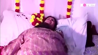 Revel in the intense passion of a newlywed Indian night