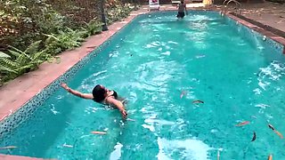 Indian hot couple full fucking video in pool sex viral mms clip