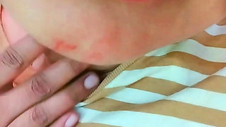 Sexy Wife Showing off Her Big Breasts