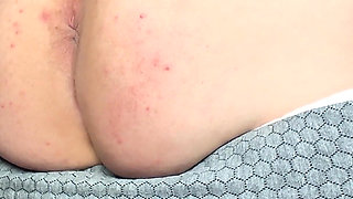 Deep Black Dildo in My Submissive! He Like a Fountain While Masturbating!