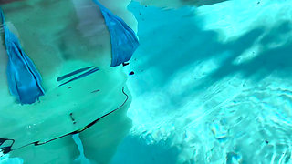 Artemisia Love Sexy Big Boobs Underwater Fetish at the Pool Outdoor