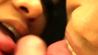 AsianSexDiary Cum Dripping Threesome Fuck With Hot Asian Girls