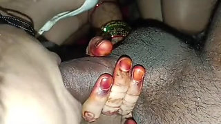 Newley married couple having fun